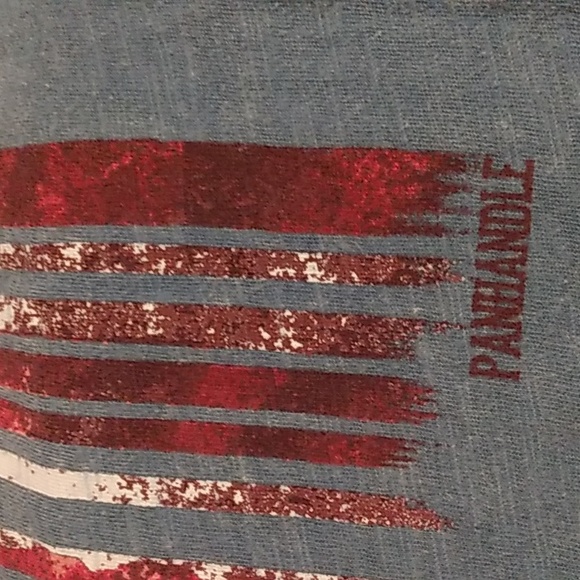 Ladies panhandle tunic,American Flag Let Freedom Ring.size M. - Picture 6 of 6